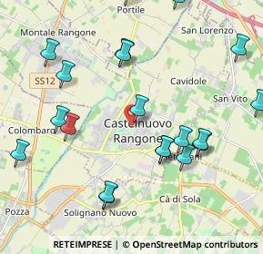 Mappa Via U. Foscolo, 41051 Castelnuovo Rangone MO, Italia (2.4045)