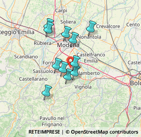 Mappa Via U. Foscolo, 41051 Castelnuovo Rangone MO, Italia (10.93818)