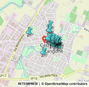 Mappa Via U. Foscolo, 41051 Castelnuovo Rangone MO, Italia (0.222)