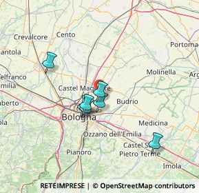 Mappa 40057 Granarolo dell'Emilia BO, Italia (25.51714)