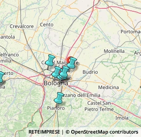Mappa 40057 Granarolo dell'Emilia BO, Italia (24.72625)