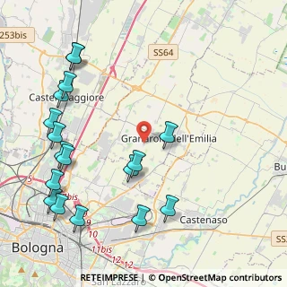 Mappa 40057 Granarolo dell'Emilia BO, Italia (5.31706)