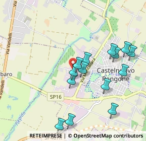 Mappa Via dell'Industria, 41051 Castelnuovo Rangone MO, Italia (0.99357)