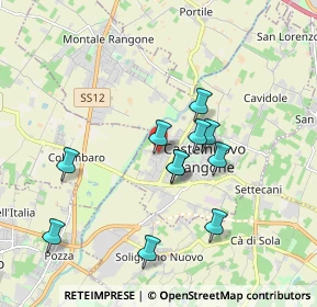 Mappa Via dell'Industria, 41051 Castelnuovo Rangone MO, Italia (1.64909)