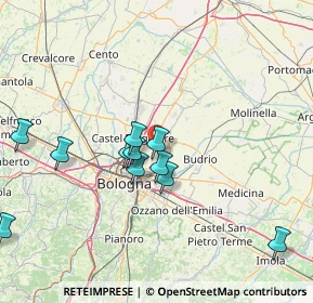 Mappa 40057 Granarolo dell'Emilia BO, Italia (25.45263)