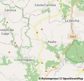 Mappa Via Paullo Costaferrata, 42034 Casina RE, Italia (1.79)