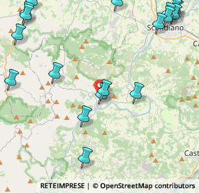 Mappa 42030 Viano RE, Italia (6.2915)