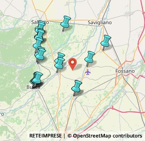 Mappa Strada Tetti Falchi, 12020 Vottignasco CN, Italia (7.8935)