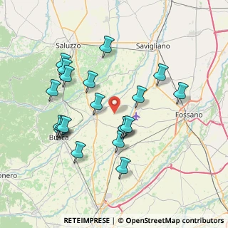 Mappa Strada Tetti Falchi, 12020 Vottignasco CN, Italia (7.579)