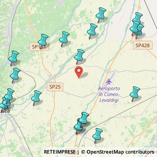 Mappa Strada Tetti Falchi, 12020 Vottignasco CN, Italia (6.5165)