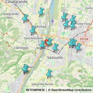 Mappa Via Monchio, 41049 Sassuolo MO, Italia (2.34188)