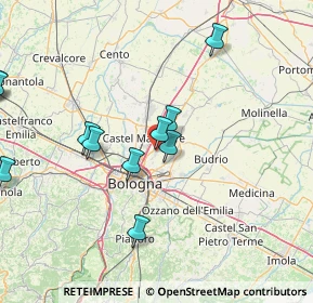 Mappa Via Massarenti, 40057 Cadriano BO, Italia (20.35231)