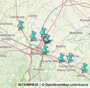 Mappa Via Massarenti, 40057 Cadriano BO, Italia (17.80364)