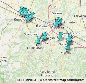 Mappa Via Giovanni da Verrazzano, 41049 Sassuolo MO, Italia (15.58294)