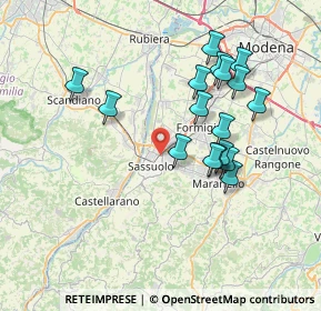 Mappa Via Giovanni da Verrazzano, 41049 Sassuolo MO, Italia (7.08235)