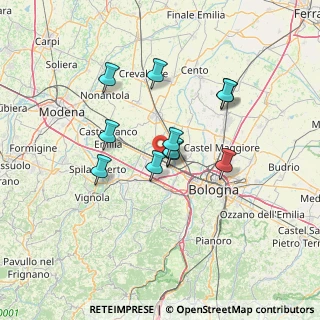 Mappa 40011 Anzola dell'Emilia BO, Italia (11.05455)