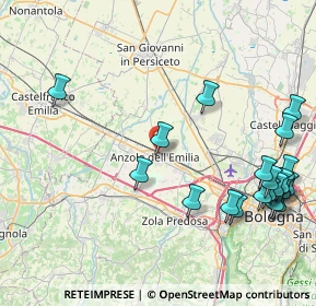 Mappa 40011 Anzola dell'Emilia BO, Italia (10.579)