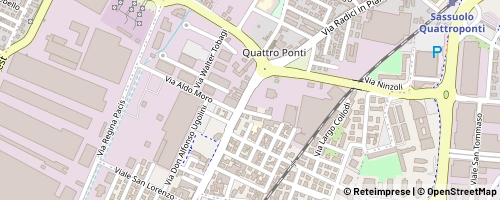 Mappa Sassuolo