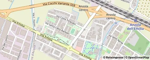 Mappa Anzola dell’Emilia
