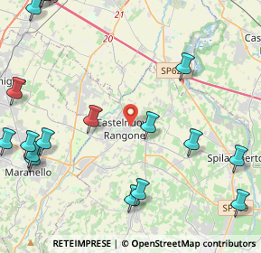 Mappa Via Giuseppe Parini, 41051 Castelnuovo Rangone MO, Italia (6.543)