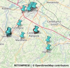 Mappa Via Giuseppe Parini, 41051 Castelnuovo Rangone MO, Italia (9.227)