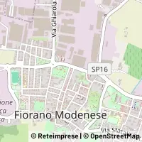 Map Fiorano Modenese