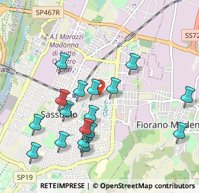 Mappa Viale S. Luca, 41049 Sassuolo MO, Italia (1.03294)