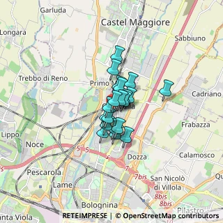Mappa Via del Pelago, 40129 Bologna BO, Italia (0.889)