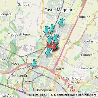 Mappa Via del Pelago, 40129 Bologna BO, Italia (0.95182)