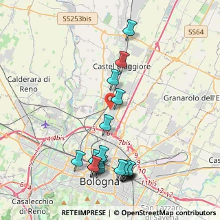 Mappa Via del Pelago, 40129 Bologna BO, Italia (4.8085)