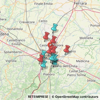 Mappa Via del Pelago, 40129 Bologna BO, Italia (9.25923)