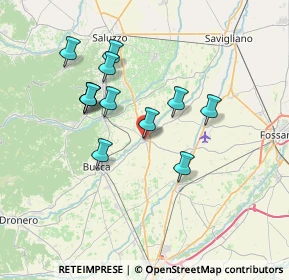 Mappa Via Roma, 12020 Villafalletto CN, Italia (6.4175)