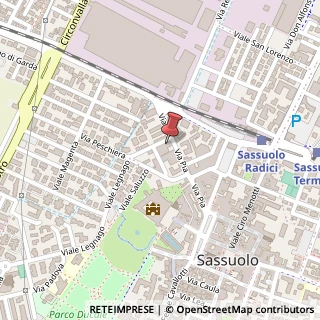 Mappa Viale Peschiera, 3, 41049 Sassuolo, Modena (Emilia Romagna)