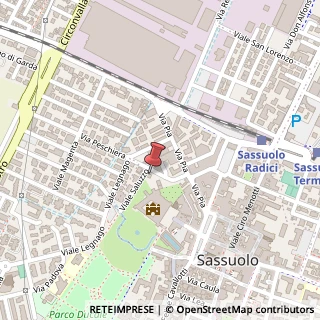 Mappa Via Monzambano, 35, 41049 Sassuolo, Modena (Emilia Romagna)
