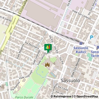 Mappa Via Monzambano, 35, 41049 Sassuolo, Modena (Emilia Romagna)