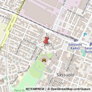 Mappa Via Ugo Ferrero, 10, 41049 Sassuolo, Modena (Emilia Romagna)