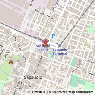 Mappa Via Ciro Menotti, 127, 41049 Sassuolo, Modena (Emilia Romagna)