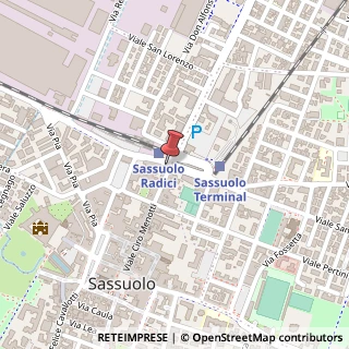 Mappa Via Radici in Monte, 3, 41049 Sassuolo, Modena (Emilia Romagna)