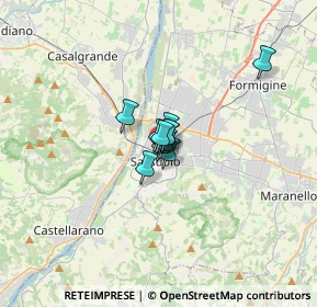 Mappa Via Circonvallazione, 41049 Sassuolo MO, Italia (1.16273)