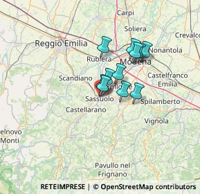 Mappa Via Circonvallazione, 41049 Sassuolo MO, Italia (9.02364)