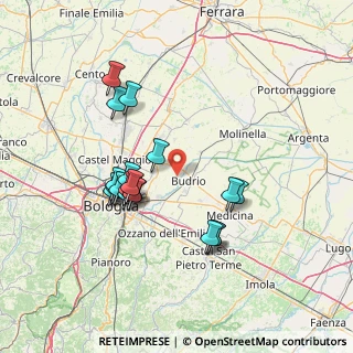 Mappa Via Vigorso, 40054 Budrio BO, Italia (13.72)