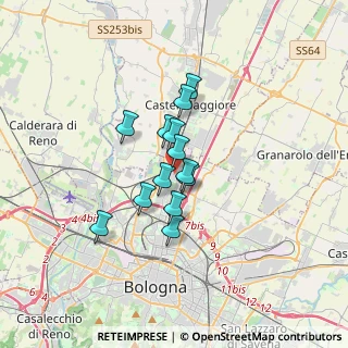 Mappa Marescalchi, 40128 Bologna BO, Italia (2.29615)