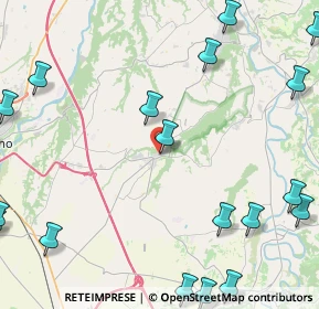 Mappa Via del Castello, 12041 Bene Vagienna CN, Italia (6.8635)