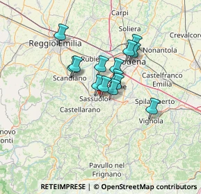 Mappa Via Giovanni Cimabue, 41042 Fiorano Modenese MO, Italia (9.19929)