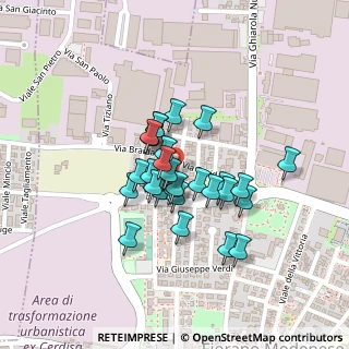 Mappa Via Giovanni Cimabue, 41042 Fiorano Modenese MO, Italia (0.14483)