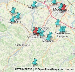 Mappa Via Giovanni Cimabue, 41042 Fiorano Modenese MO, Italia (8.8185)