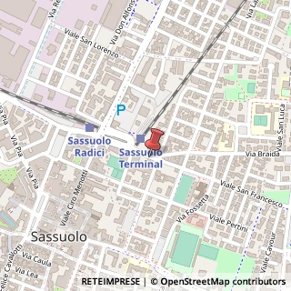 Mappa Via Stazione, 70, 41049 Sassuolo, Modena (Emilia Romagna)