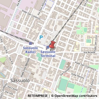Mappa Via Circondario Stazione, 71, 41049 Sassuolo, Modena (Emilia Romagna)