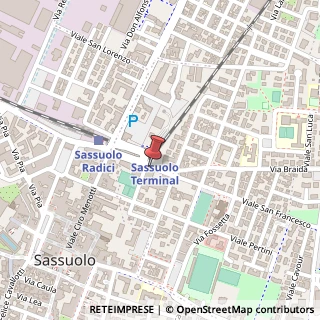 Mappa Via Stazione, 50, 41049 Sassuolo, Modena (Emilia Romagna)