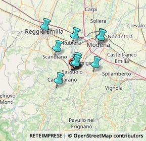 Mappa Piazzale Stazione Modena, 41049 Sassuolo MO, Italia (7.90833)